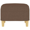 fodskammel 60x50x41 cm stof brun