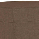 fodskammel 60x50x41 cm stof brun