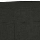 fodskammel 60x50x41 cm stof sort