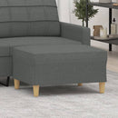 fodskammel 70x55x41 cm stof mørkegrå