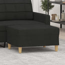 fodskammel 70x55x41 cm stof sort