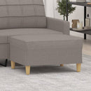 fodskammel 70x55x41 cm stof gråbrun