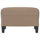 fodskammel 60x50x41 cm kunstlæder cappuccino