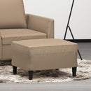 fodskammel 60x50x41 cm kunstlæder cappuccino