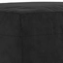 fodskammel 60x50x41 cm velour sort