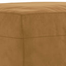 fodskammel 60x50x41 cm velour brun