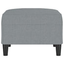 fodskammel 70x55x41 cm stof grå