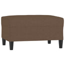 fodskammel 70x55x41 cm stof brun