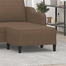fodskammel 70x55x41 cm stof brun