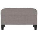 fodskammel 70x55x41 cm stof gråbrun