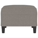 fodskammel 70x55x41 cm stof gråbrun