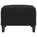 fodskammel 70x55x41 cm kunstlæder sort