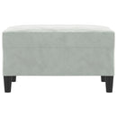 fodskammel 70x55x41 cm velour grå
