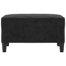 fodskammel 70x55x41 cm velour sort