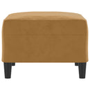 fodskammel 70x55x41 cm velour brun