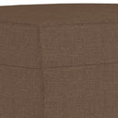 fodskammel 60x50x41 cm stof brun