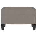 fodskammel 60x50x41 cm stof gråbrun