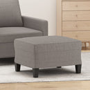 fodskammel 60x50x41 cm stof gråbrun