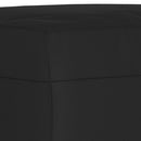 fodskammel 60x50x41 cm mikrofiberstof sort