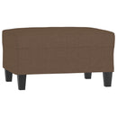 fodskammel 70x55x41 cm stof brun