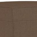fodskammel 70x55x41 cm stof brun