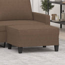 fodskammel 70x55x41 cm stof brun