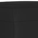 fodskammel 70x55x41 cm mikrofiberstof sort