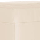fodskammel 70x55x41 cm mikrofiberstof beige
