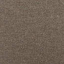 bænk 70x35x41 cm stof gråbrun