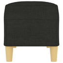 bænk 100x35x41 cm stof sort