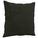 pyntepuder 2 stk. 40x40 cm stof sort
