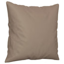 pyntepuder 2 stk. 40x40 cm mikrofiberstof gråbrun