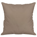 pyntepuder 2 stk. 40x40 cm mikrofiberstof gråbrun