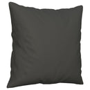 pyntepuder 2 stk. 40x40 cm mikrofiberstof mørkegrå