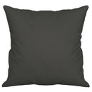 pyntepuder 2 stk. 40x40 cm mikrofiberstof mørkegrå