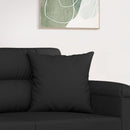 pyntepuder 2 stk. 40x40 cm mikrofiberstof sort