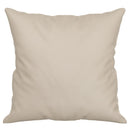 pyntepuder 2 stk. 40x40 cm mikrofiberstof cremefarvet
