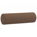 pyntepuder 2 stk. Ø15x50 cm stof brun