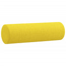 pyntepuder 2 stk. Ø15x50 cm stof lysegul