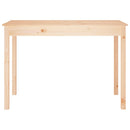 spisebord 110x55x75 cm massivt fyrretræ