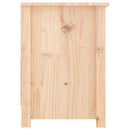tv-bord 103x36,5x52 cm massivt fyrretræ