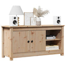 tv-bord 103x36,5x52 cm massivt fyrretræ