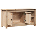 tv-bord 103x36,5x52 cm massivt fyrretræ