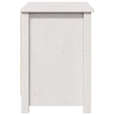 tv-bord 103x36,5x52 cm massivt fyrretræ hvid