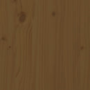 tv-bord 103x36,5x52 cm massivt fyrretræ gyldenbrun