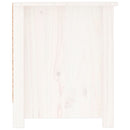 skoreol 110x38x45,5 cm massivt fyrretræ hvid