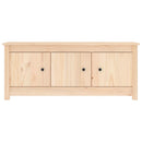 skoskab 110x38x45,5 cm massivt fyrretræ