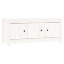skoreol 110x38x45,5 cm massivt fyrretræ hvid