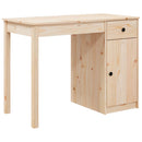 skrivebord 100x50x75 cm massivt fyrretræ