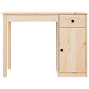 skrivebord 100x50x75 cm massivt fyrretræ